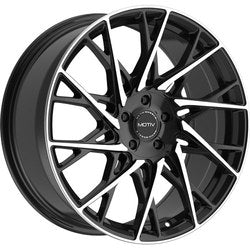 18x8 Motiv 430MB Maestro Gloss Black Machined Face Wheel 5x4.5 (40mm)