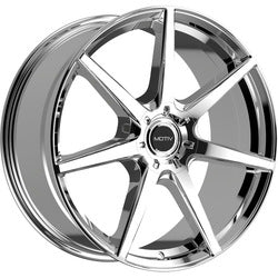 17x7.5 Motiv 432C Rigor Chrome Plated Wheel 5x4.5/5x120 (40mm)