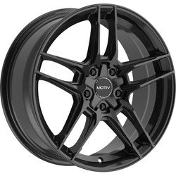 18x7.5 Motiv 434B Matic Gloss Black Wheel 5x4.5 (40mm)