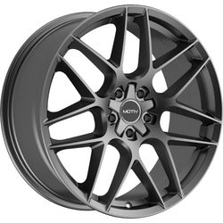 18x8 Motiv 435G Foil Gloss Graphite Wheel 5x115/5x120 (20mm)