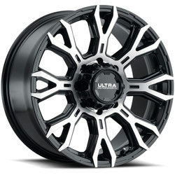 20x9 Ultra 123U Scorpion Gloss Black Wheel 8x6.5 (18mm)