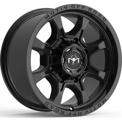 20x10 Motiv Off Road 427B Gloss Black with Lip Logo Wheel 8x170 (-12mm)