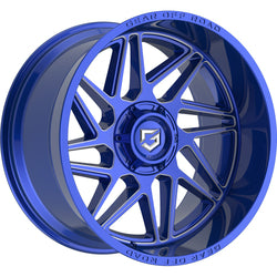 20x10 Gear Off Road 761BLM Blue Milled Wheel 6x135 (-19mm)