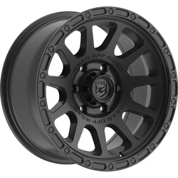 17x8.5 Gear Off Road 760SB Satin Black Wheel 5x5 (0mm)