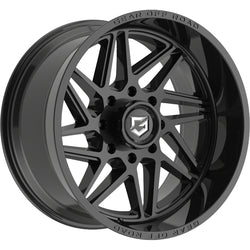 20x9 Gear Off Road 761B Gloss Black w/Lip Logo Wheel 6x135 (18mm)