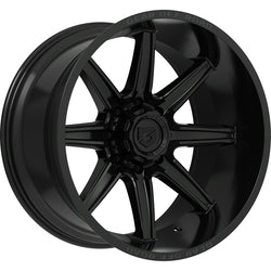 20x10 Gear Off Road 765B Gloss Black w/Lip Logo Wheel 6x135/6x5.5 (-19mm)