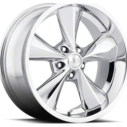 20x9 Boyd Coddington BC1 Junkyard Dog Chrome Wheel 5x5 (0mm)