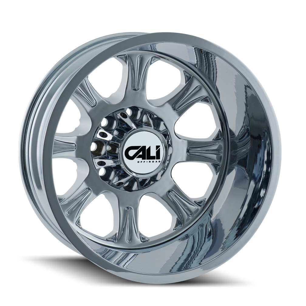 22x8.25 Cali Off-Road Brutal REAR Chrome Wheel 8x6.5 (-180mm)