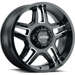 20x9 Ultra 153BK Armageddon Gloss Black Wheel 6x135 (1mm)