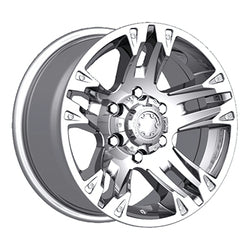 17x8 Ultra 235C Maverick Chrome Plated Wheel 6x5.5 (10mm)