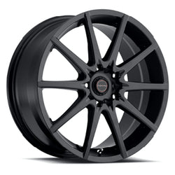 15x6.5 Focal 428SB F-04 Satin Black with Satin Clear Coat Wheel 4x100 (38mm)