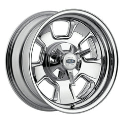 15x7 Cragar 390C Street Pro Chrome Wheel 5x4.5/5x4.75 (-6mm)
