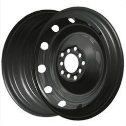 15x6 Pacer 84B FWD Black Mod Matte Black Wheel 5x100/5x115 (41mm)