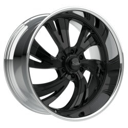 22x11 Dropstars 658B Black Wheel 6x5.5 (40mm)