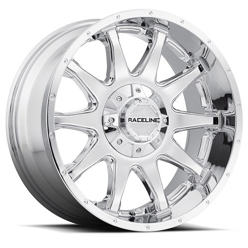 18x9 Raceline 930C Shift Chrome Wheel 5x4.5/5x5 (+18mm)