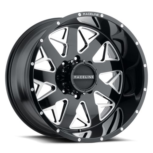 20x10 Raceline 939M Disruptor Gloss Black/Milled Wheel 5x150 (-19mm)