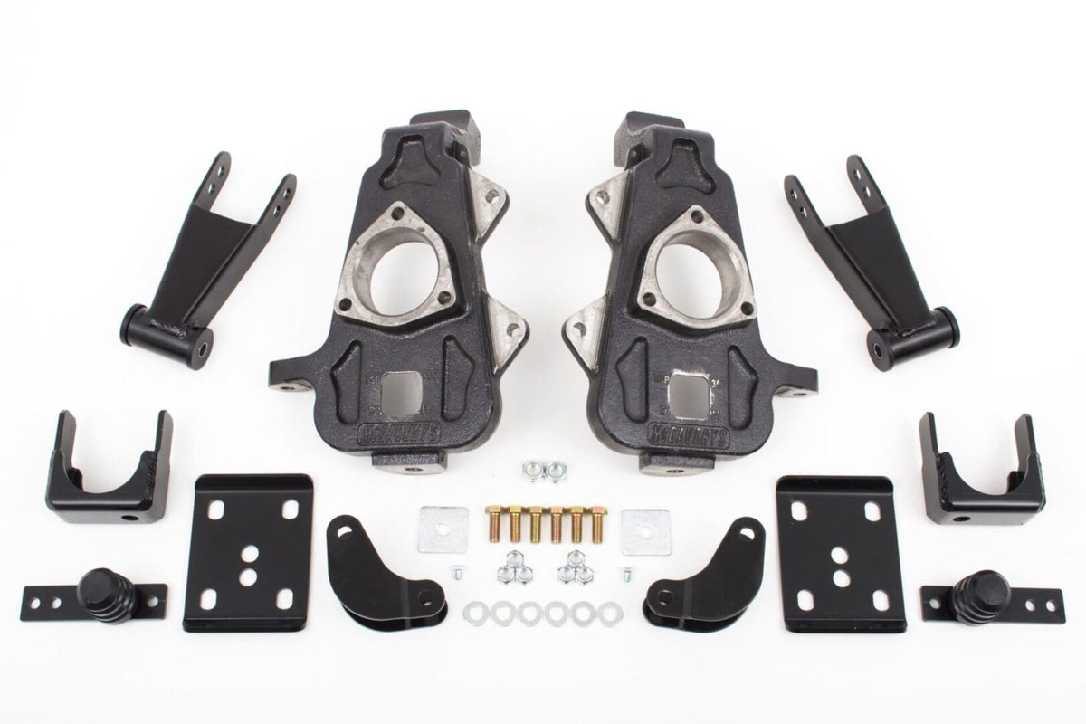 McGaughy's 2/4 Inch Spindle/Flip Kit Lowering Kit 2002-2005 Dodge Ram 1500 2WD