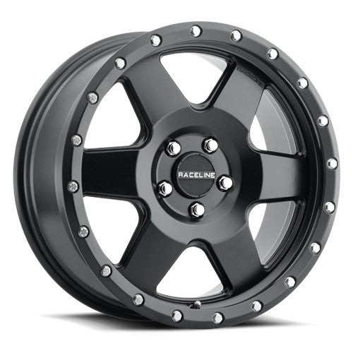 17x8 Raceline 946B Boost Black Wheel 5x108 (35mm)