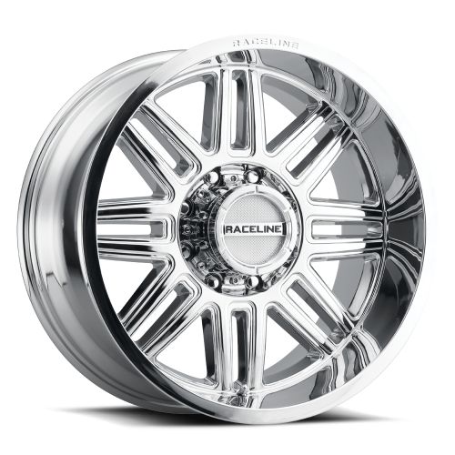 16x8 Raceline 948C Split Chrome Wheel 5x5 (0mm)