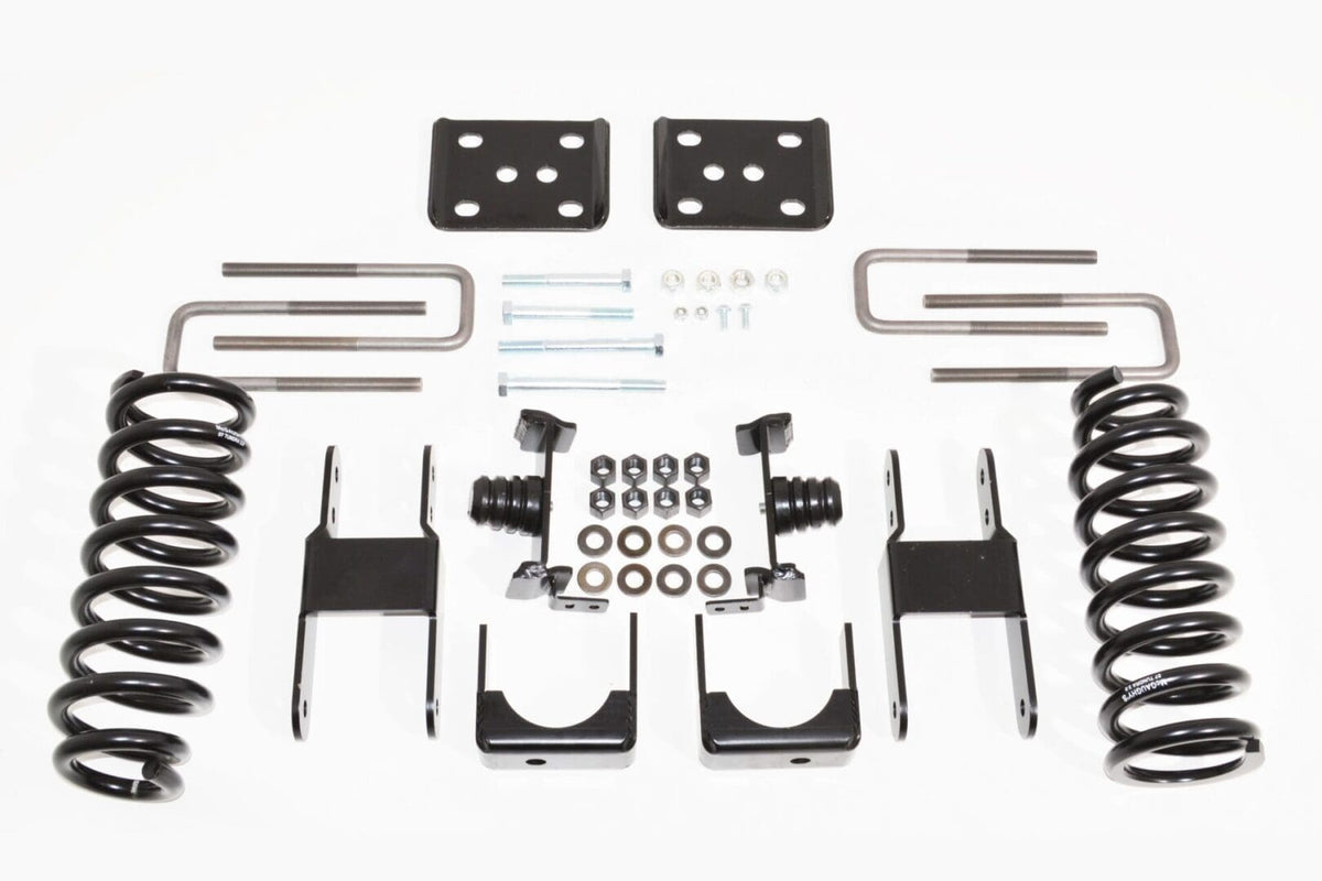 McGaughy's 2/4 Inch Coil/Flip Kit Lowering Kit 2007-2018 Toyota Tundra 2WD Regular Cab