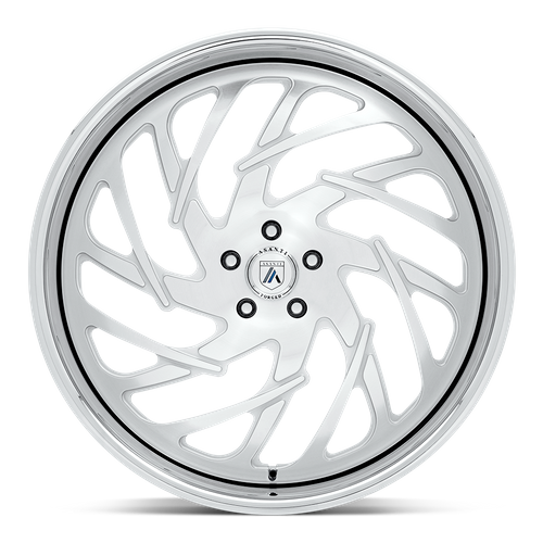 26x9 Asanti Forged AF864 Brushed Wheel 5x4.75 (-2mm)