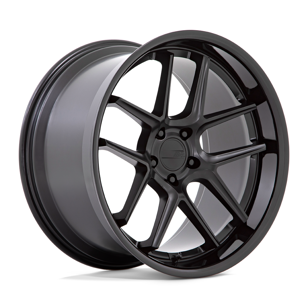 20x11 American Racing AR942 Matte Black W/ Gloss Black Lip Wheel 5x115 (22mm)