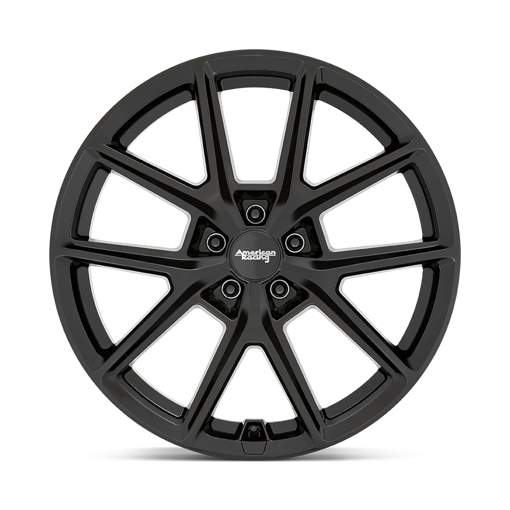 18x8 American Racing AR943 Gloss Black Wheel 5x4.5 (35mm)