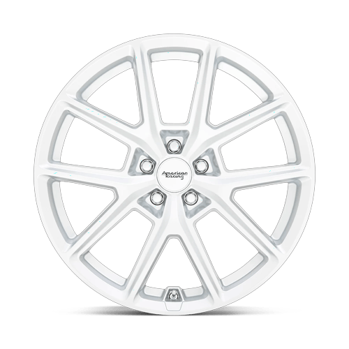 18x8 American Racing AR943 Hyper Silver Wheel 5x120 (35mm)