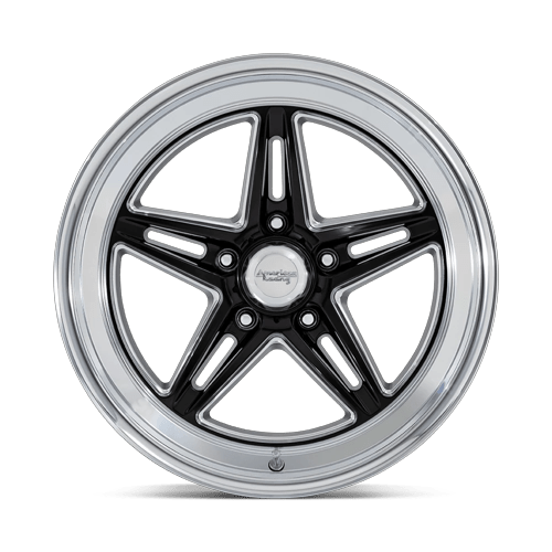 20x10 American Racing VN514 Groove Black Milled Wheel 5x4.75 (-20mm)