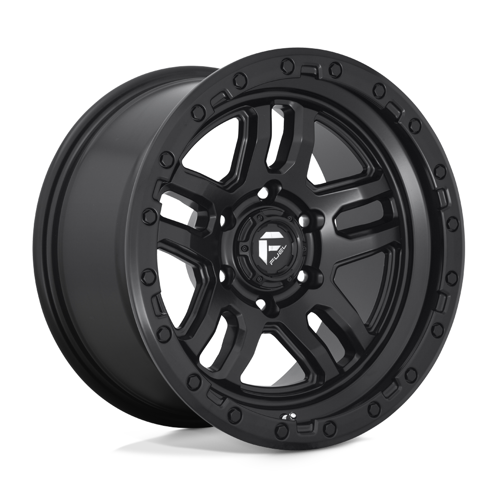 18x9 Fuel D700 AMMO MATTE BLACK Wheel 6x5.5 (1mm)