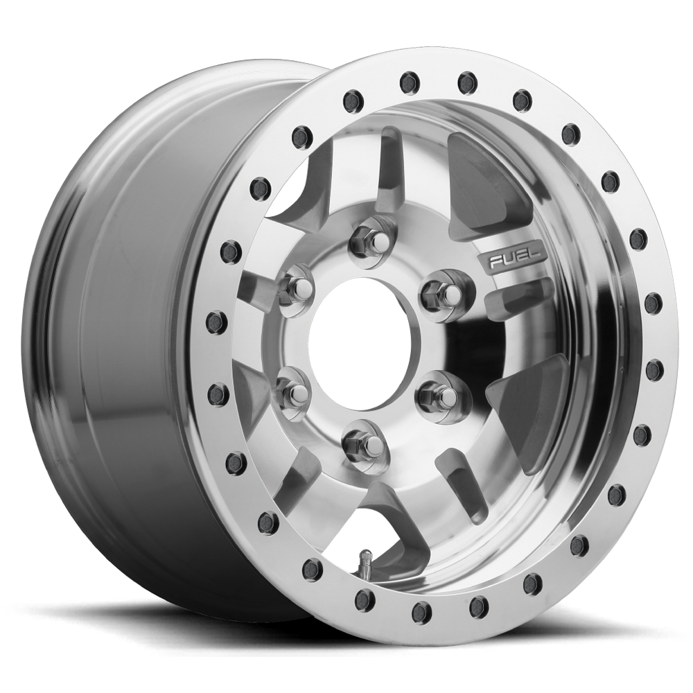 17x9 Fuel D116 Anza BEADLOCK Raw Machined Wheel 6x6.5 (-14mm)