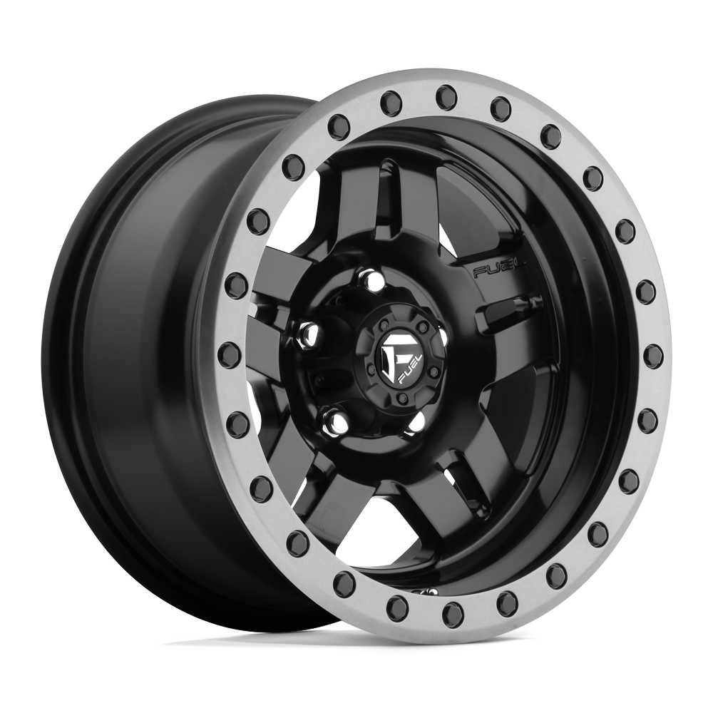 15x8 Fuel D557 Anza Matte Black Wheel 5x4.5 (-18mm)