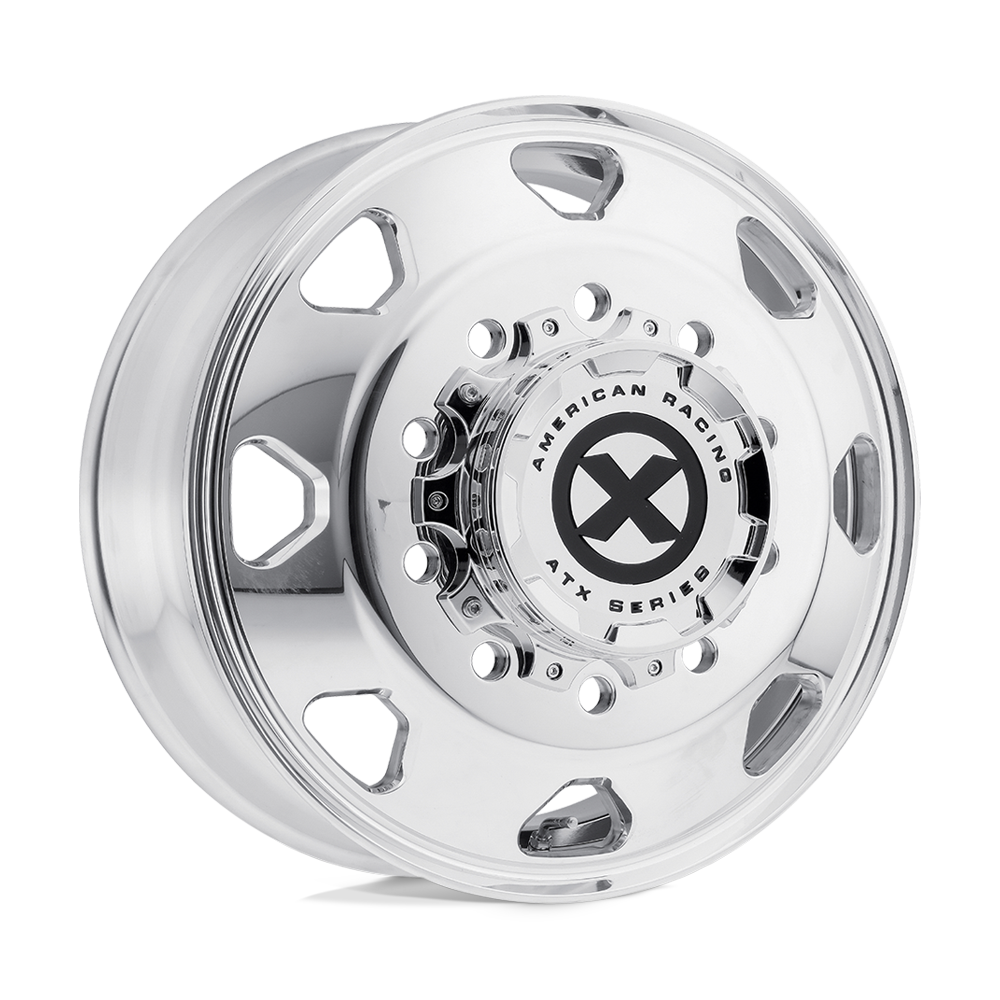 22.5x8.25 ATX AO401 OCTANE Polished - Front Wheel 10x285 (144mm)