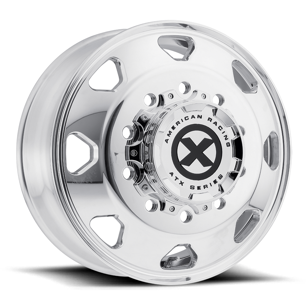17.5x6.75 ATX AO401 Octane Polished With AR Guard FORGED Wheel 8x6.5 (0mm)