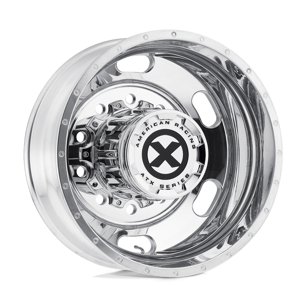 22.5x8.25 ATX AO402 INDY Polished - Rear Wheel 10x285 (-167mm)