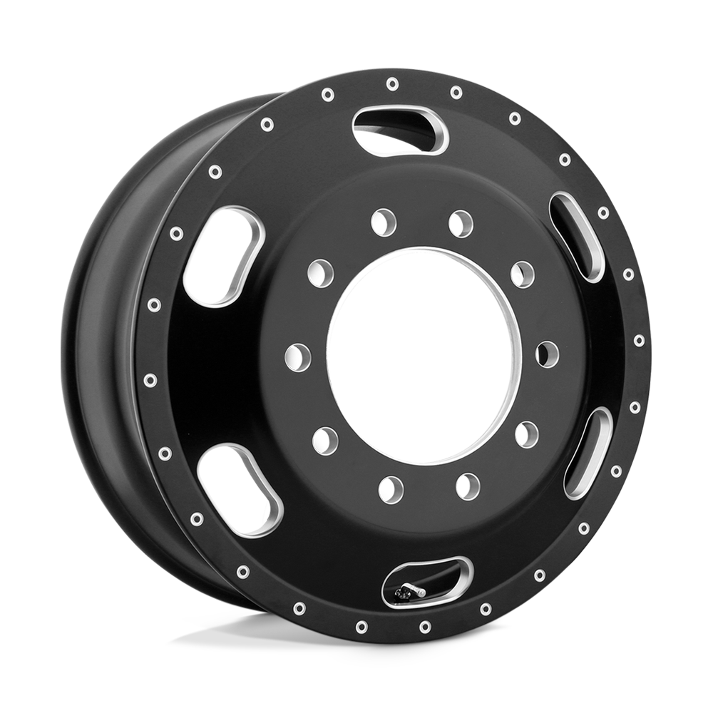24.5x8.25 ATX AO402 INDY Satin Black Milled - Inner Wheel 10x285 (144mm)
