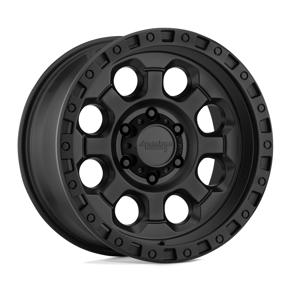 18x9 American Racing AR201 Cast Iron Black Wheel 6x135 (0mm)