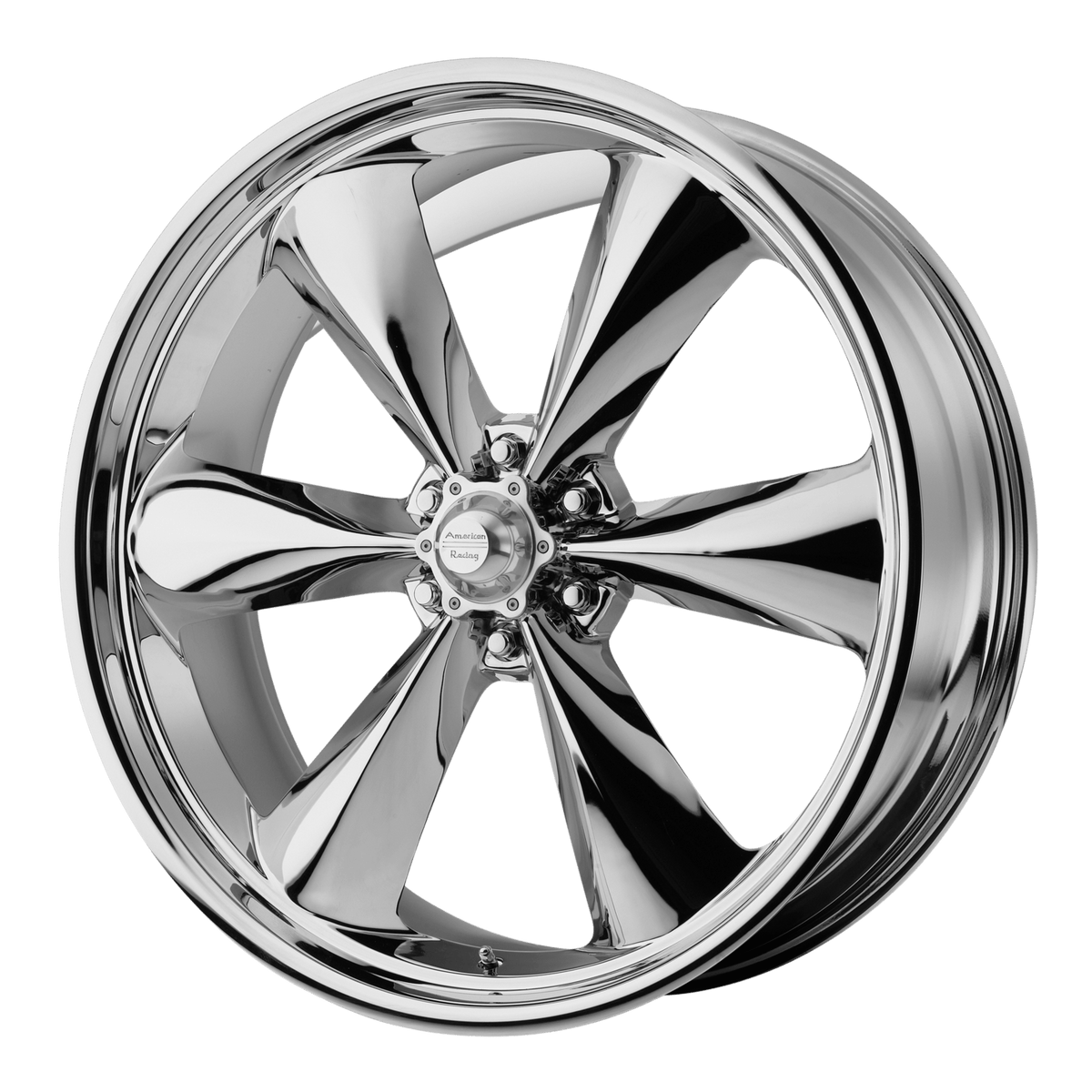 20x8.5 American Racing AR604 TORQ THRUST ST Chrome Wheel 6x5.5 (30mm)