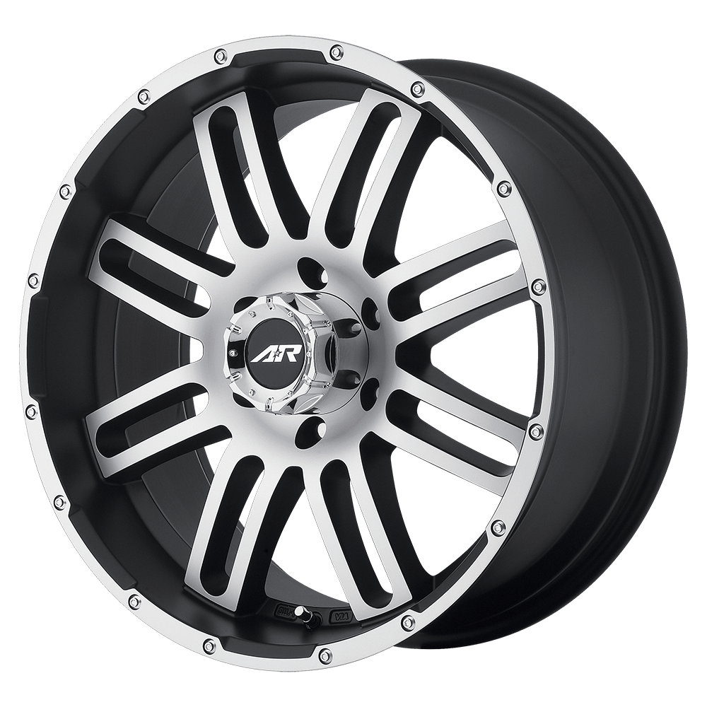 20x9 American Racing AR901 Satin Black Machined Wheel 6x5.5 (20mm)