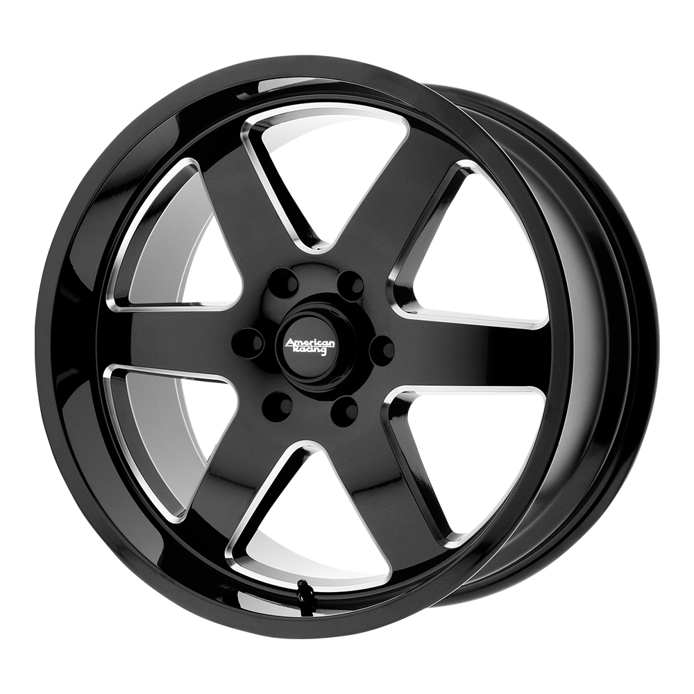 20x9 American Racing AR926 PATROL Gloss Black Milled Wheel 5x5 (12mm)
