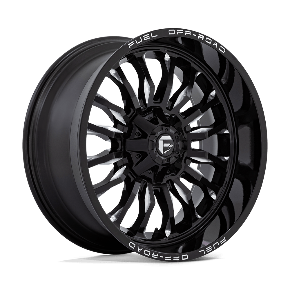 22x10 Fuel D795 Arc Gloss Black Milled Wheel 6x135/6x5.5 (-18mm)