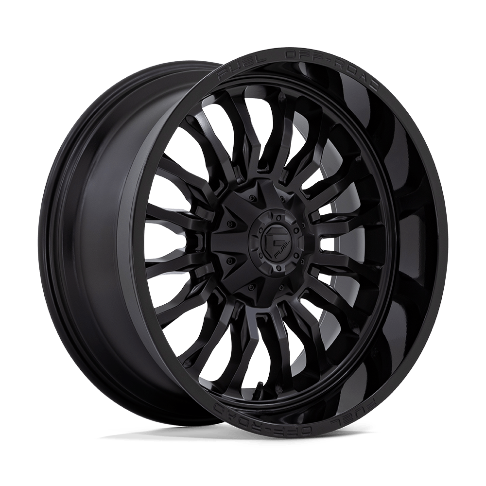 22x10 Fuel D796 Arc Matte Black Gloss Lip Wheel 6x135/6x5.5 (-18mm)
