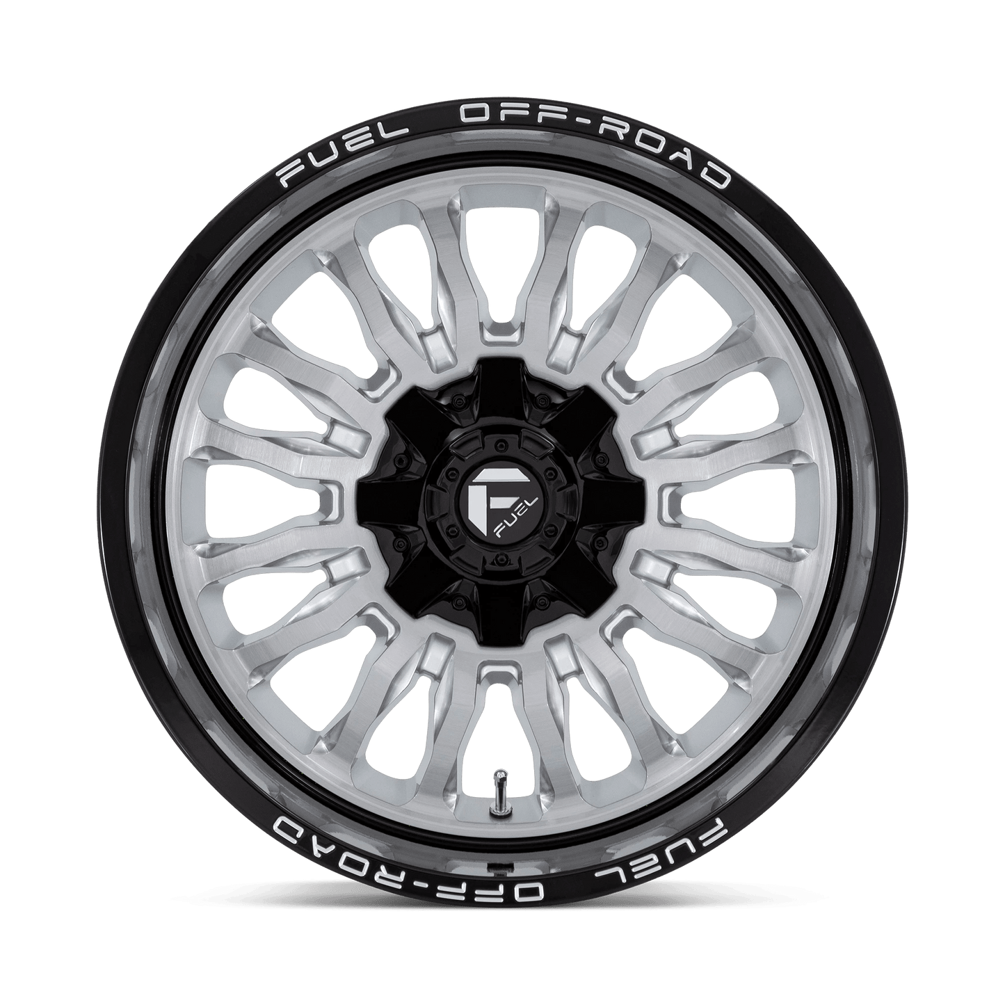 20x10 Fuel D798 Arc Silver Brushed Face Wheel 6x135/6x5.5 (-18mm)