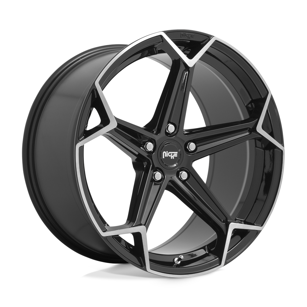 20x9 Niche M259 ARROW Gloss Black Brushed Wheel 5x112 (27mm)