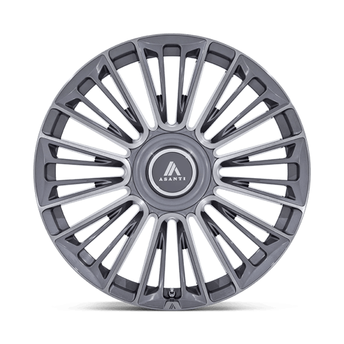 24x10 Asanti Black AB049 Premier Anthracite Brushed Wheel Blank (20mm)