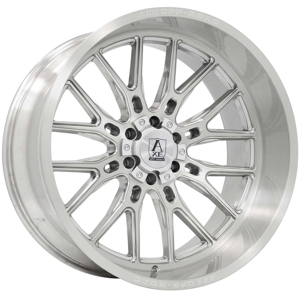 22x12 Axe Atlas Silver Wheel 5x5/5x5.5 (-44mm)