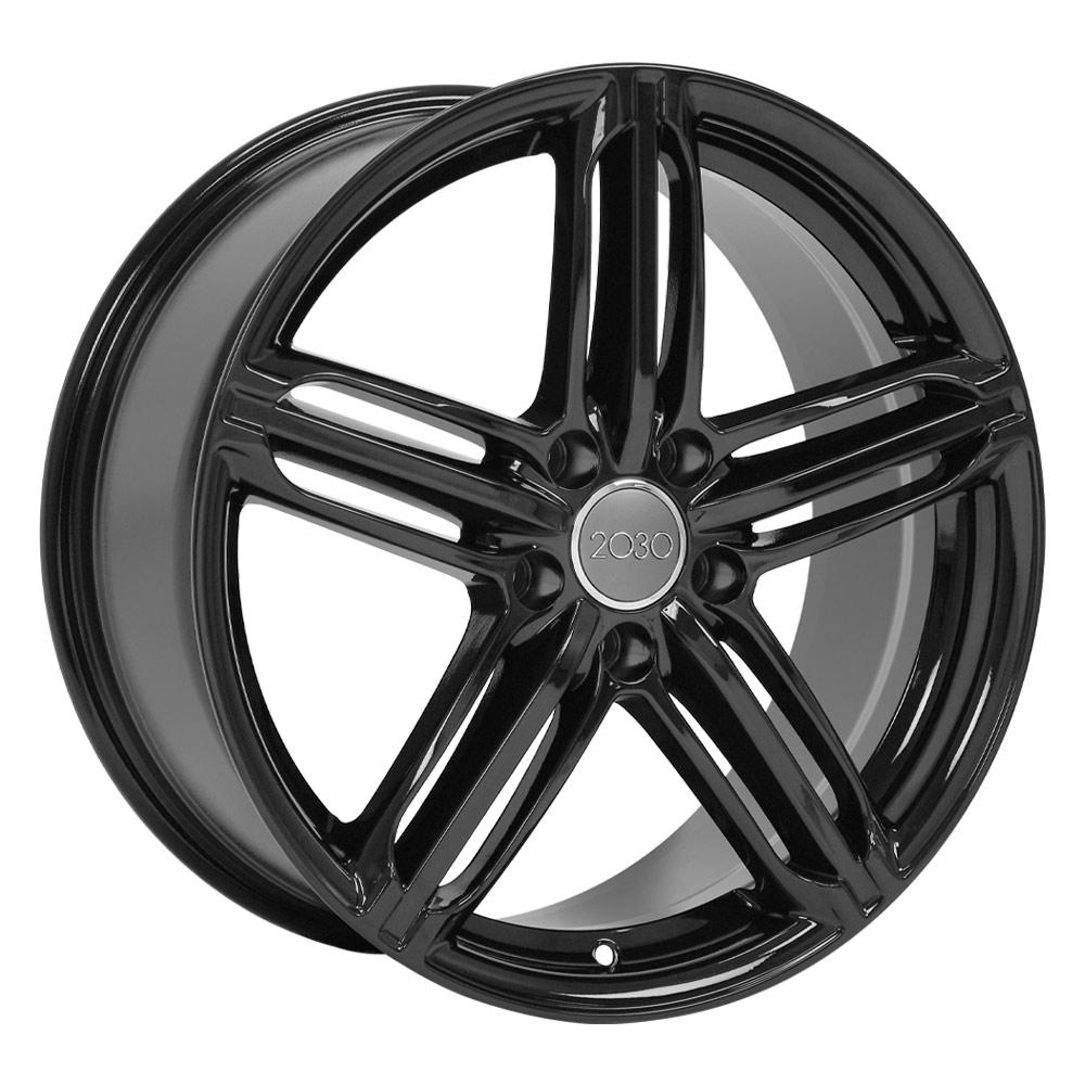 18x8 OE Wheels AU12 Gloss Black Wheel 5x112 (45mm)