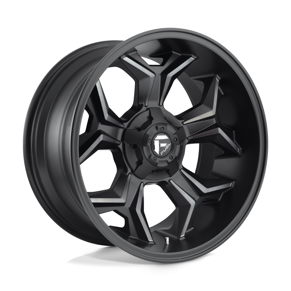 20x9 Fuel D605 Avenger Black Machined W/Tint Wheel 5x5.5/5x150 (1mm)