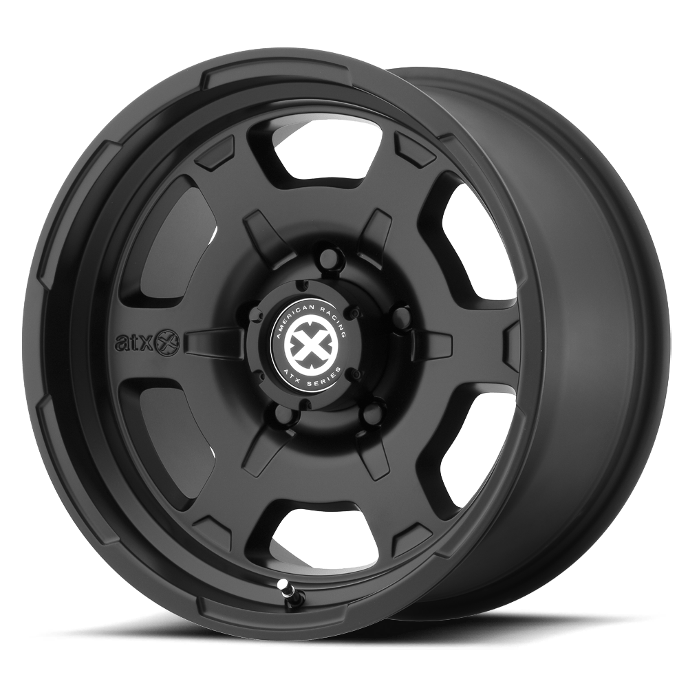 17x9 ATx Series Ax198 CHAMBER II Satin Black Wheel 5x5 (18mm)