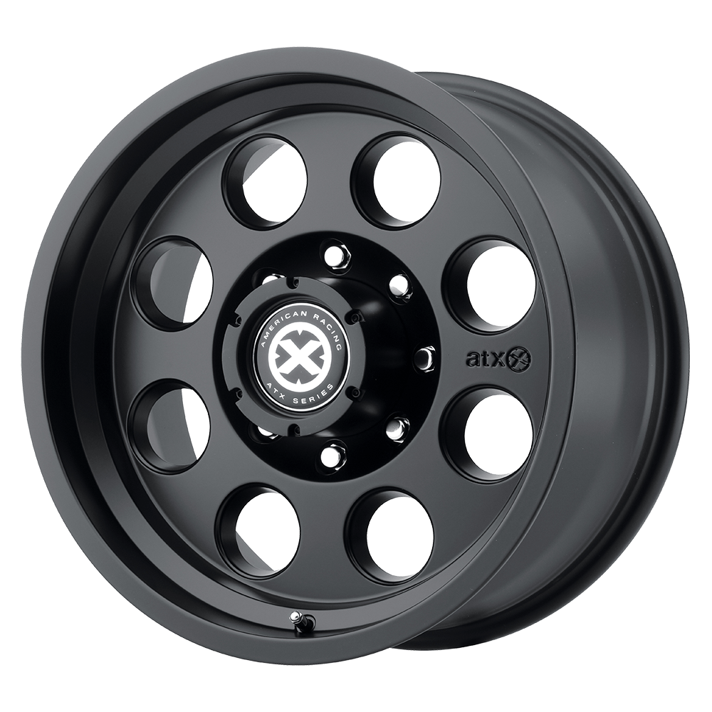 17x8 ATx Series Ax199 MOJAVE II Satin Black Wheel 6x5.5 (0mm)